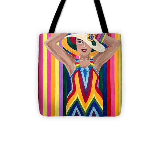 Colourful Clarista - Tote Bag