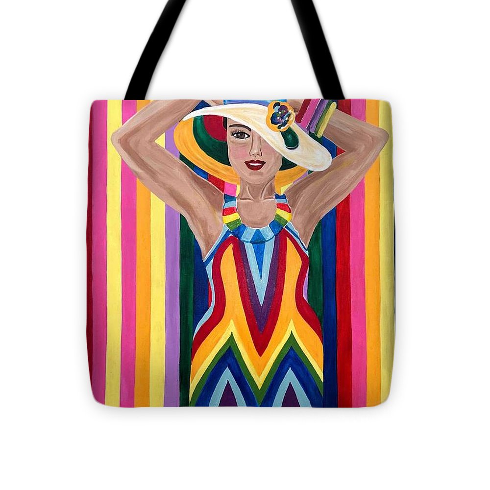 Colourful Clarista - Tote Bag