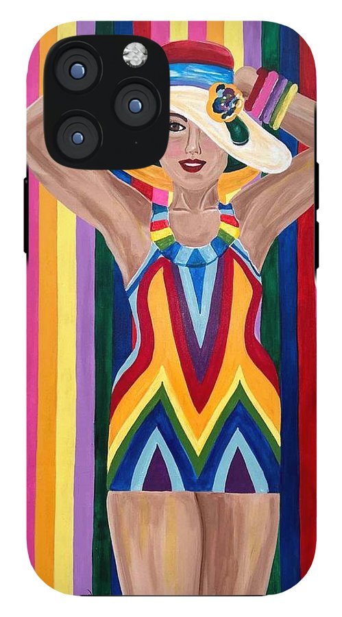 Colourful Clarista - Phone Case