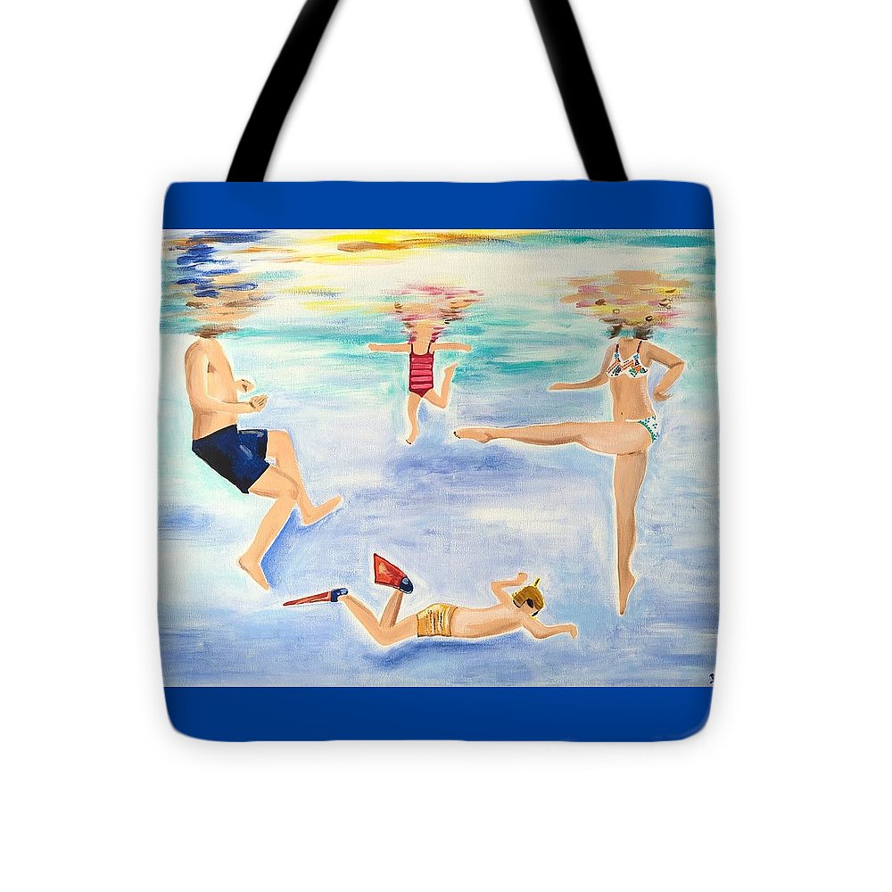 Family Swim - Tote Bag