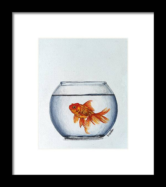 Fishy - Framed Print