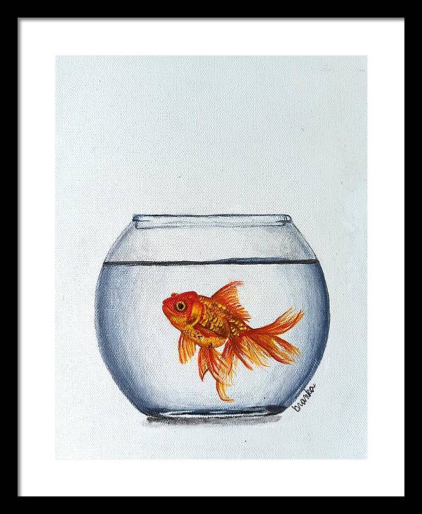 Fishy - Framed Print