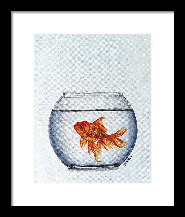 Fishy - Framed Print