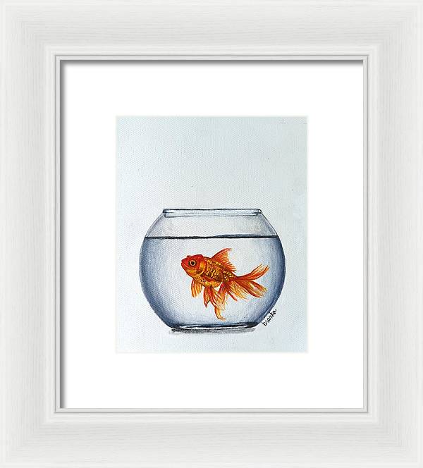 Fishy - Framed Print