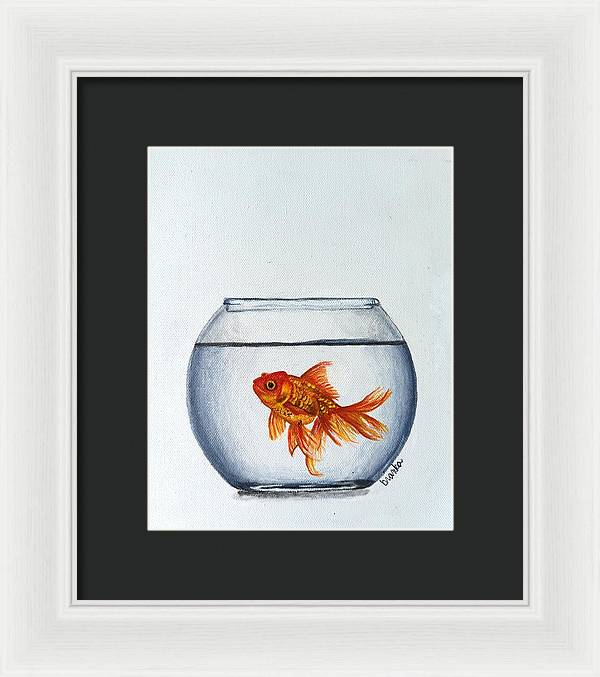 Fishy - Framed Print