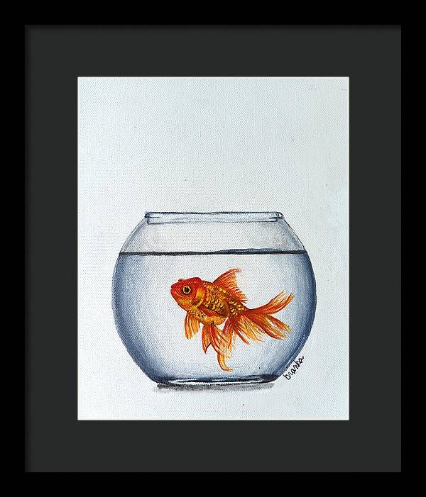 Fishy - Framed Print