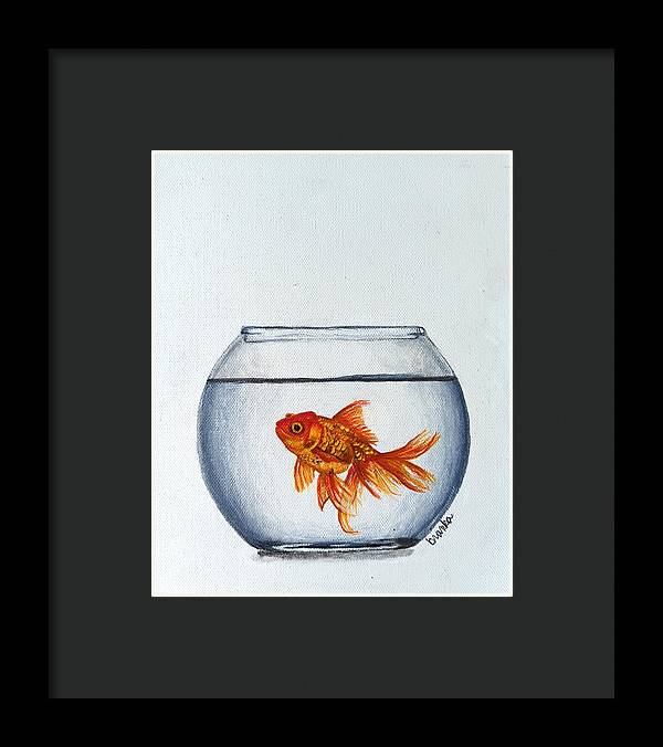 Fishy - Framed Print