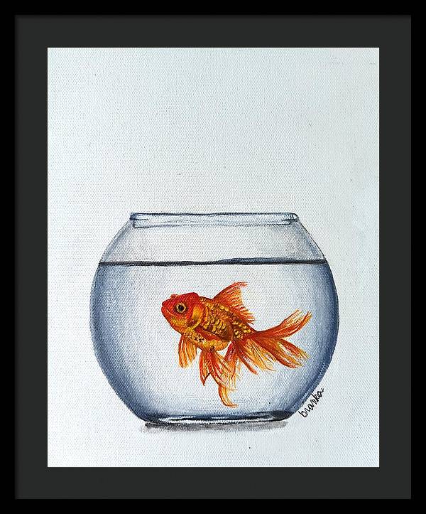 Fishy - Framed Print