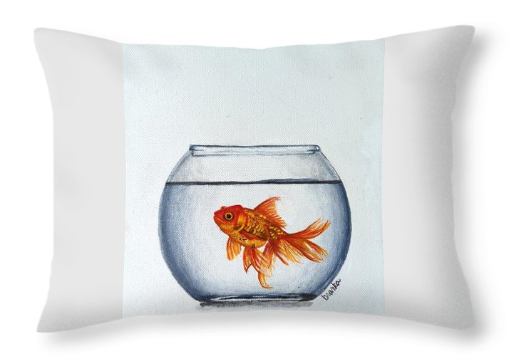 Fishy - Throw Pillow