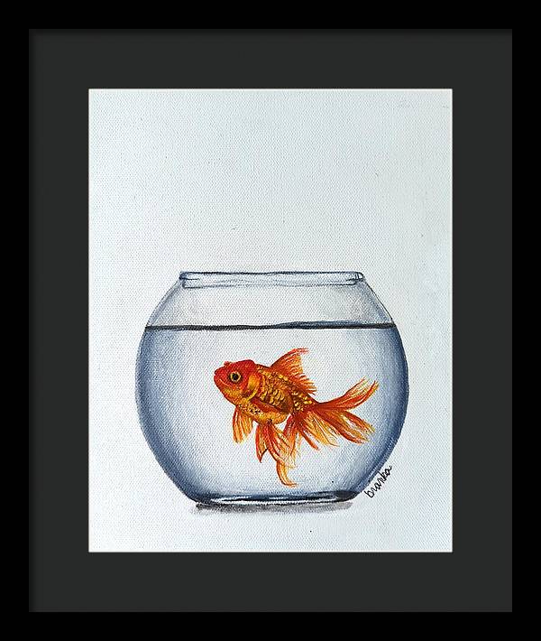 Fishy - Framed Print