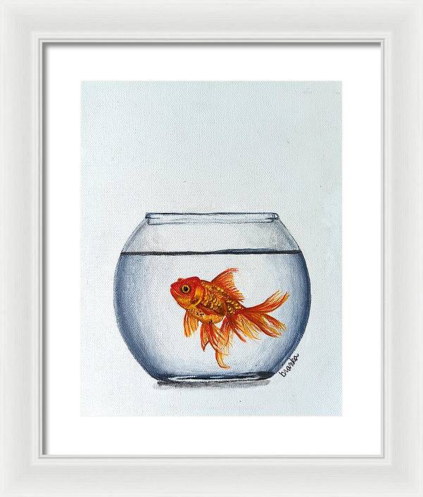 Fishy - Framed Print