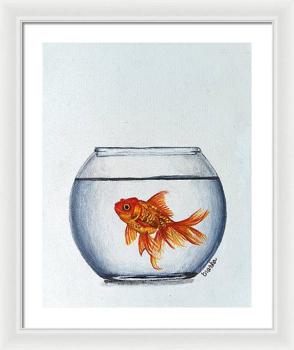 Fishy - Framed Print