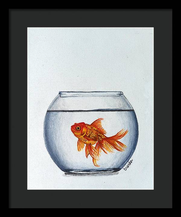 Fishy - Framed Print