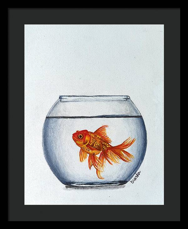 Fishy - Framed Print