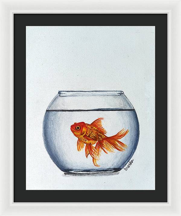 Fishy - Framed Print