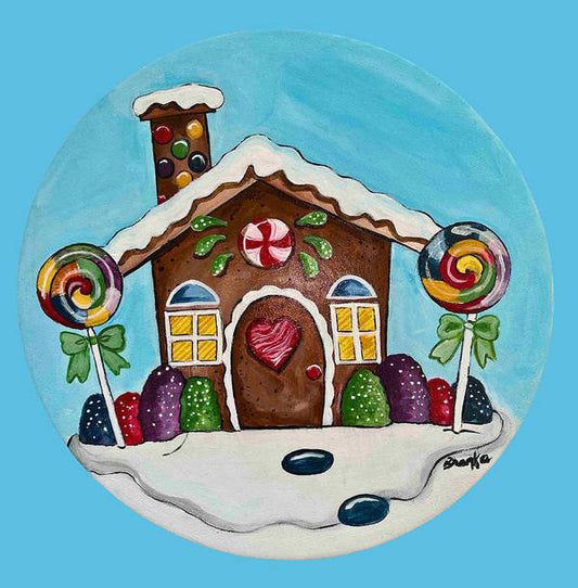 Gingerbread House '23 - Art Print