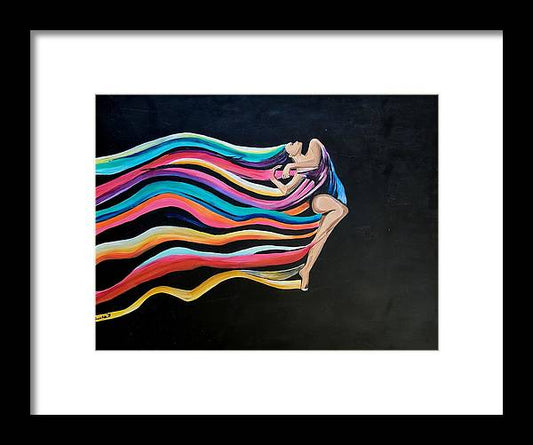 Going with the Flow - Framed Print