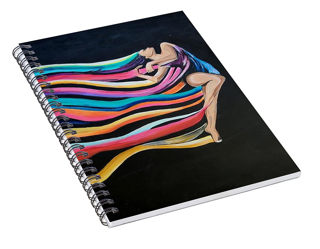 Going with the Flow - Spiral Notebook