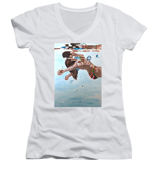 Just Floating - Women's V-Neck