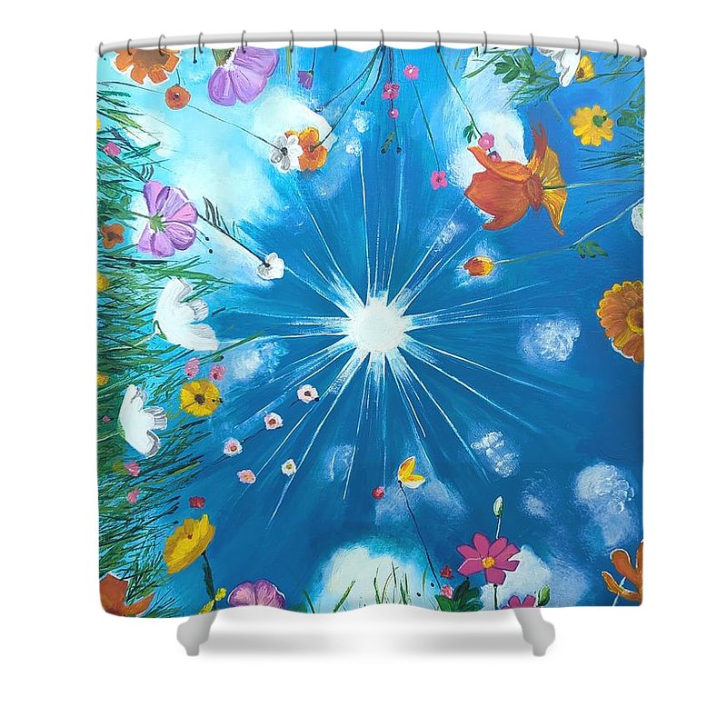 Looking Up - Shower Curtain