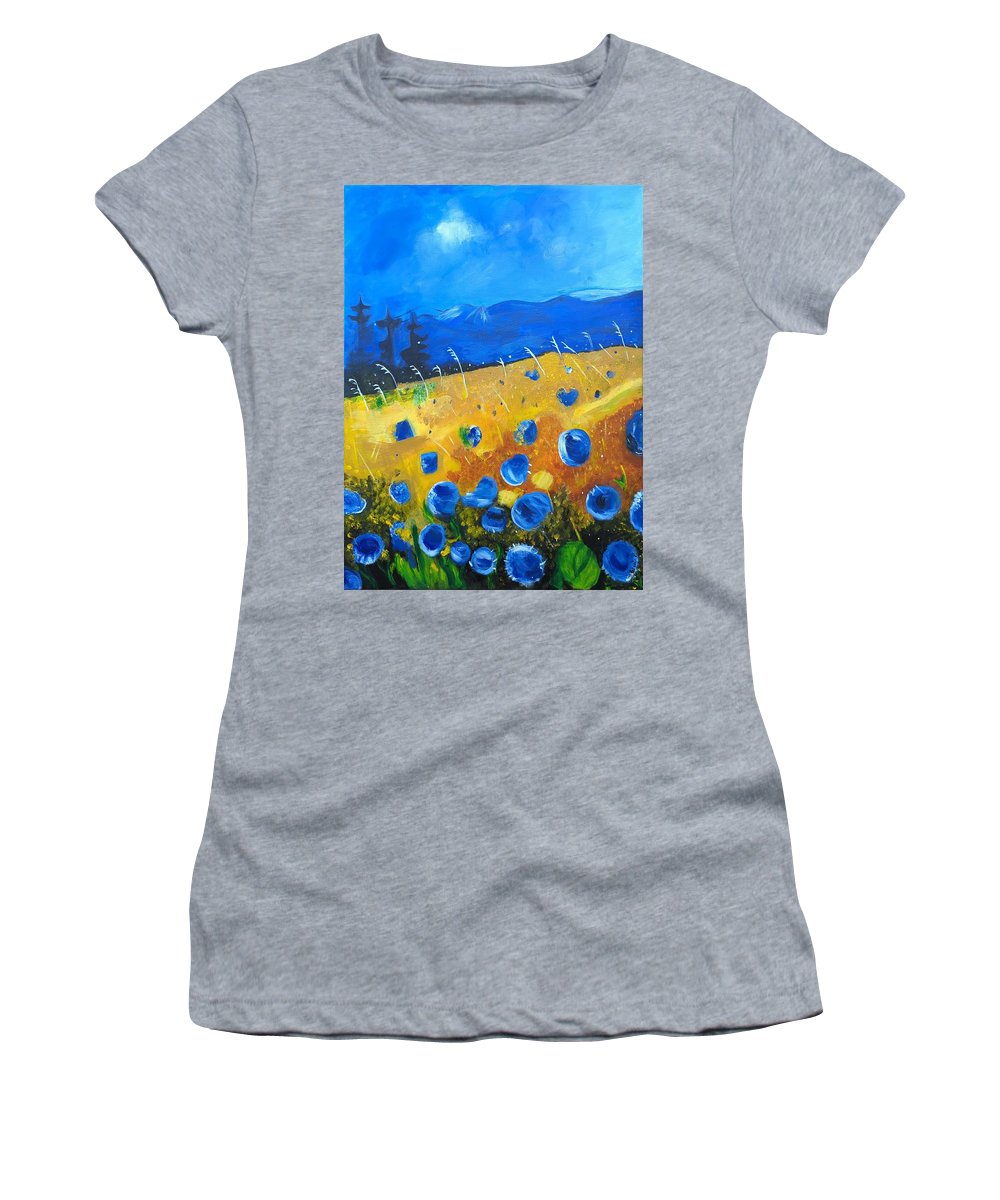 Meadow at Dawn - Women's T-Shirt