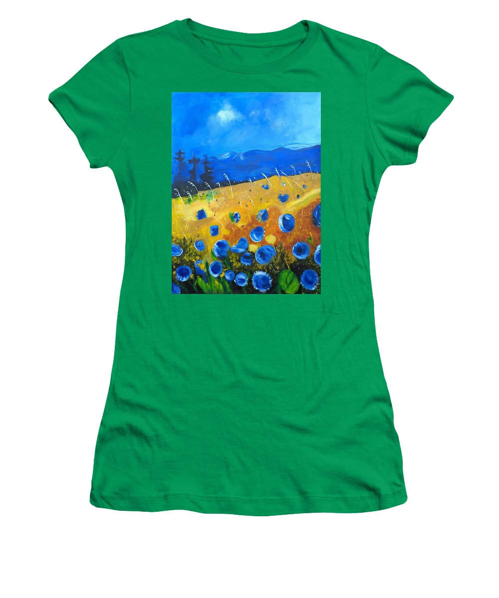 Meadow at Dawn - Women's T-Shirt