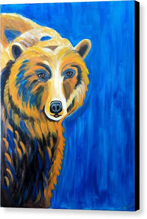 Muskoka Bear - Canvas Print