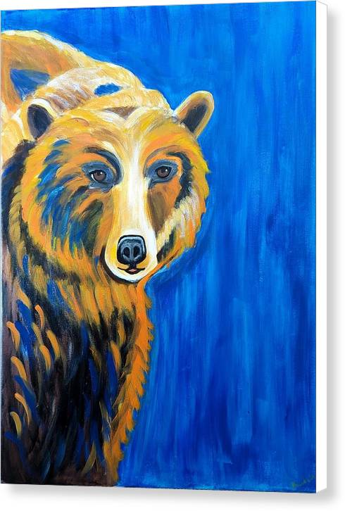 Muskoka Bear - Canvas Print