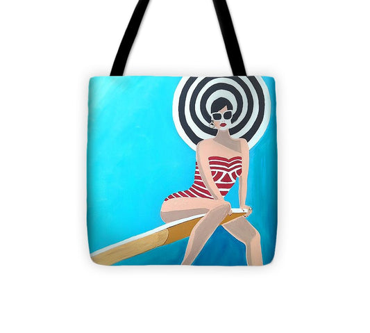 On the Edge - Tote Bag