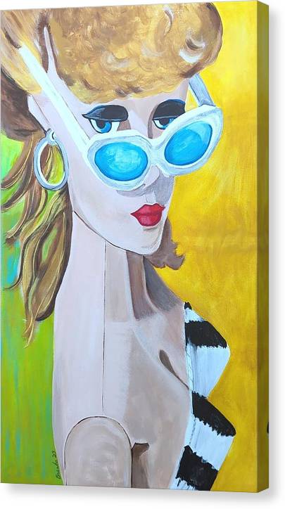 Original Barbie - Canvas Print