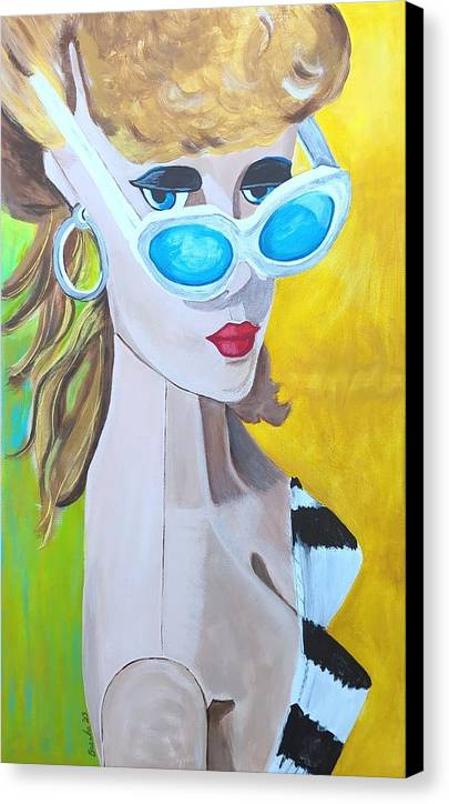 Original Barbie - Canvas Print