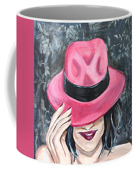 Pink Hat Suzanne. - Mug