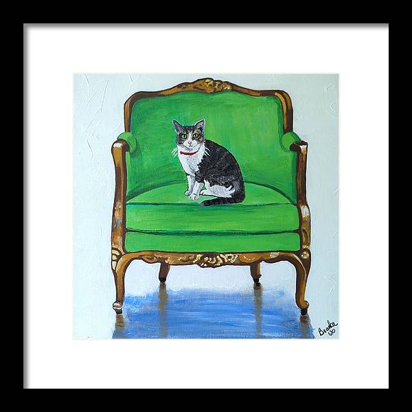 Pixie Dust chair - Framed Print