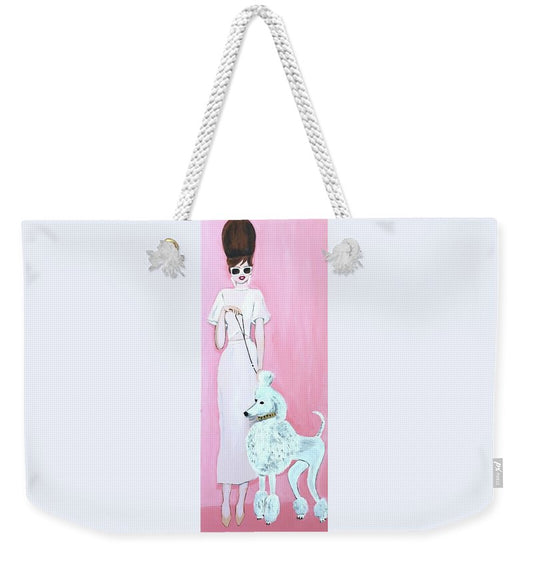 Pretty Poodle Dog - Weekender Tote Bag