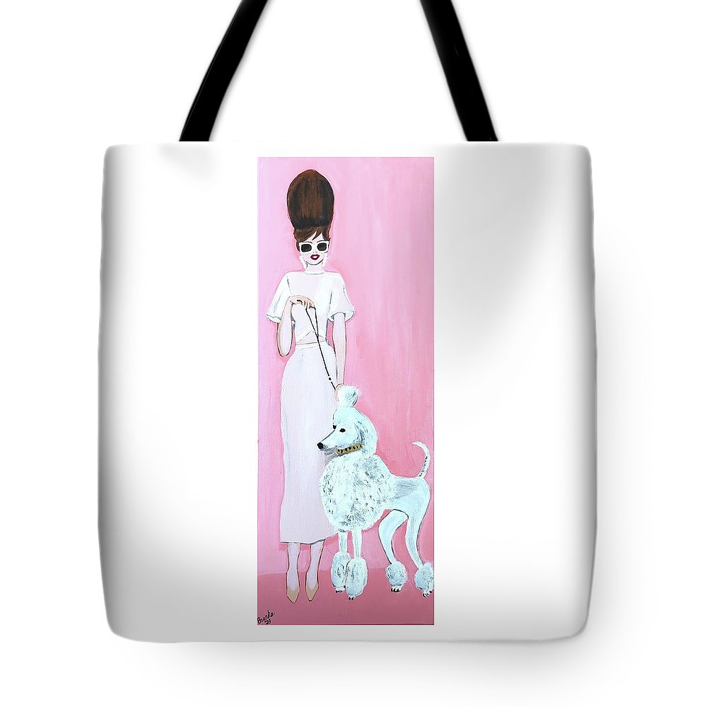 Pretty Poodle Dog - Tote Bag