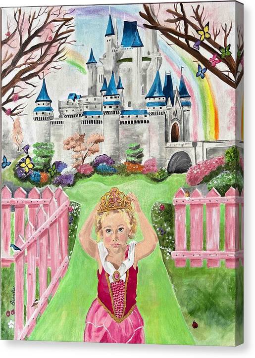 Princess Isla - Canvas Print