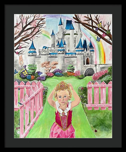 Princess Isla - Framed Print