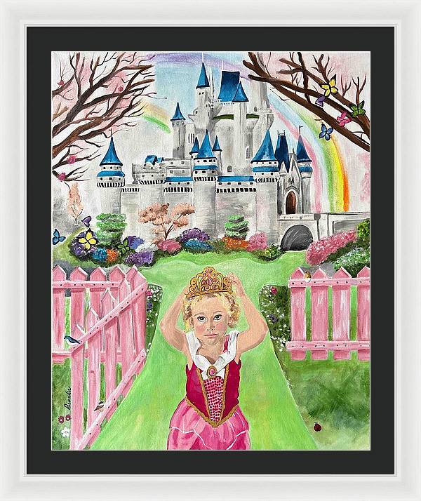 Princess Isla - Framed Print