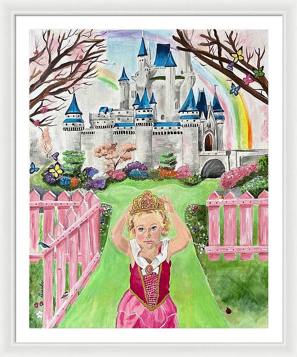 Princess Isla - Framed Print