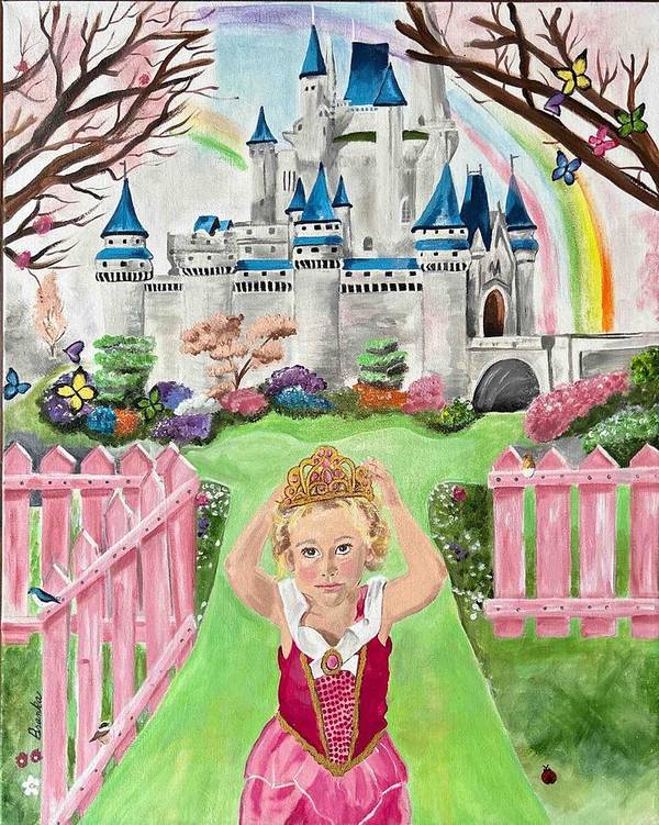 Princess Isla - Art Print