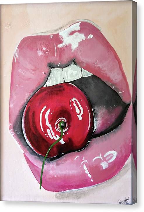 Realism Mouth - Canvas Print