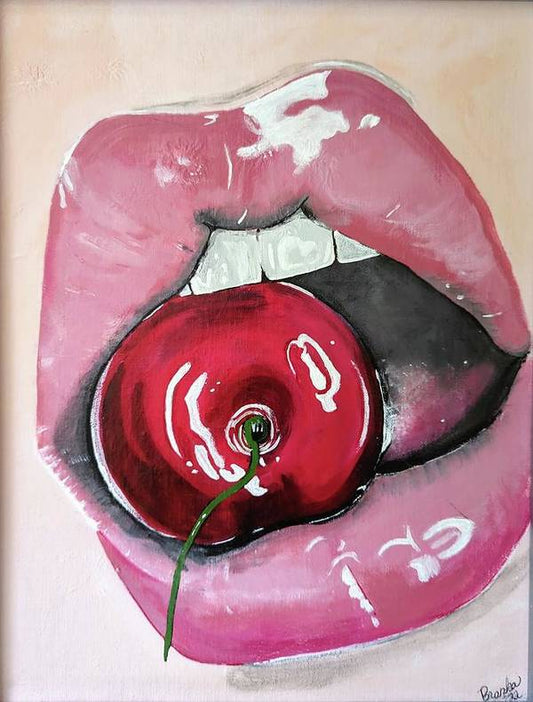 Realism Mouth - Art Print