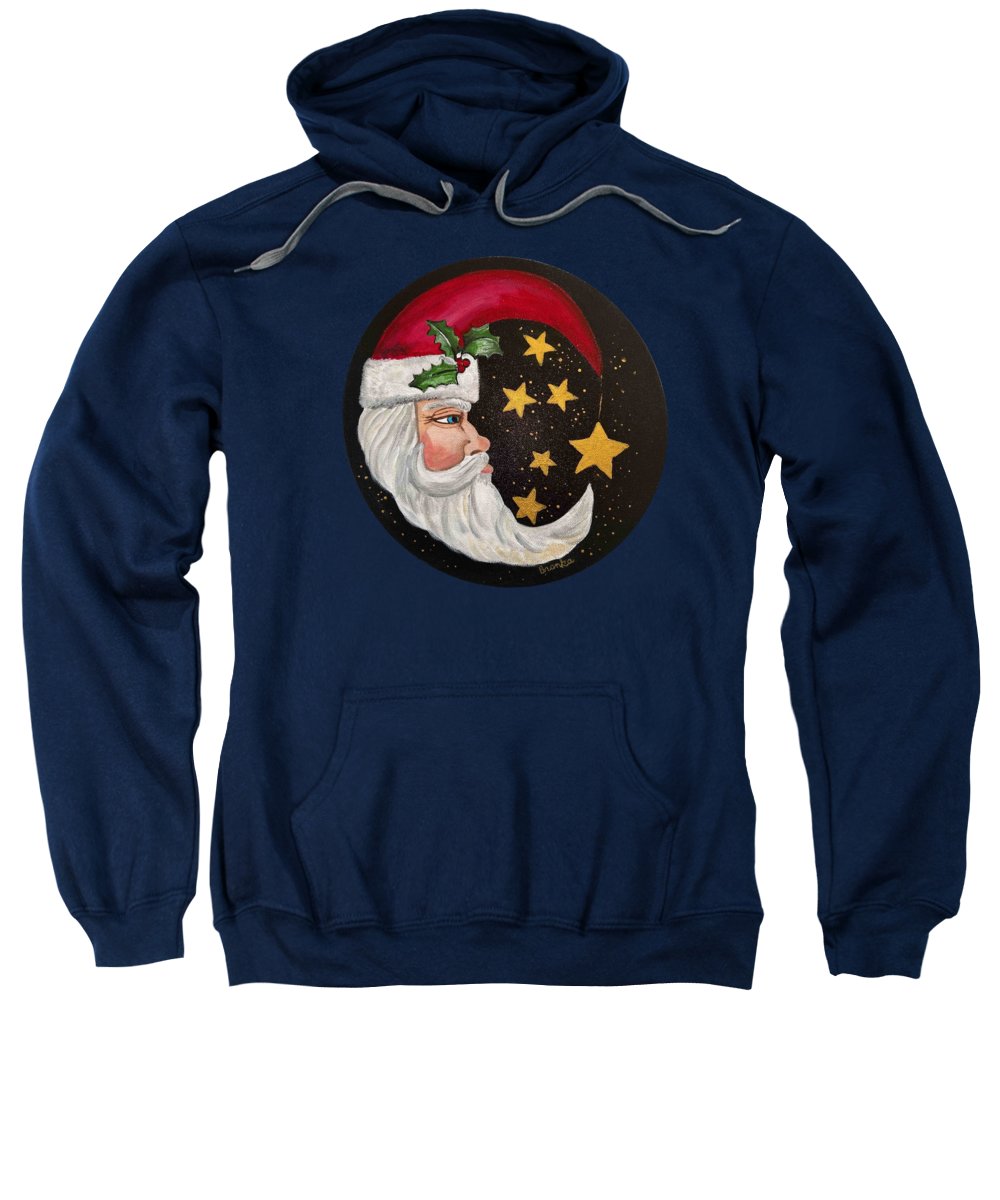 Santa Gold Stars II - Sweatshirt