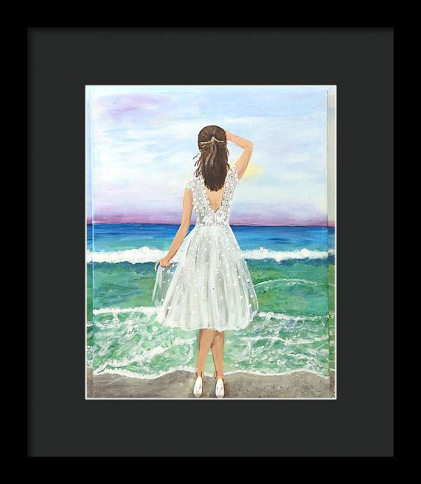 Shoes on the Beach - Framed Print