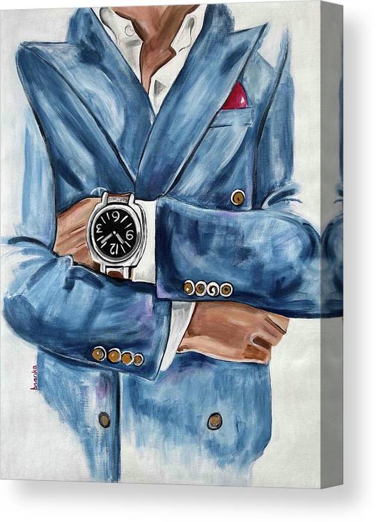 Suit Man - Canvas Print