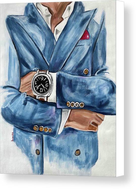 Suit Man - Canvas Print