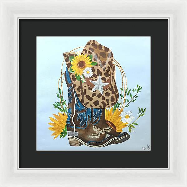 These Boots - Framed Print