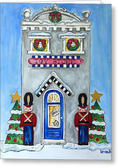 Toy Store Nutcrackers - Greeting Card