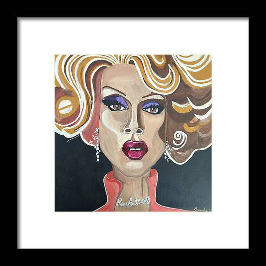 Ru Paul  - Framed Print