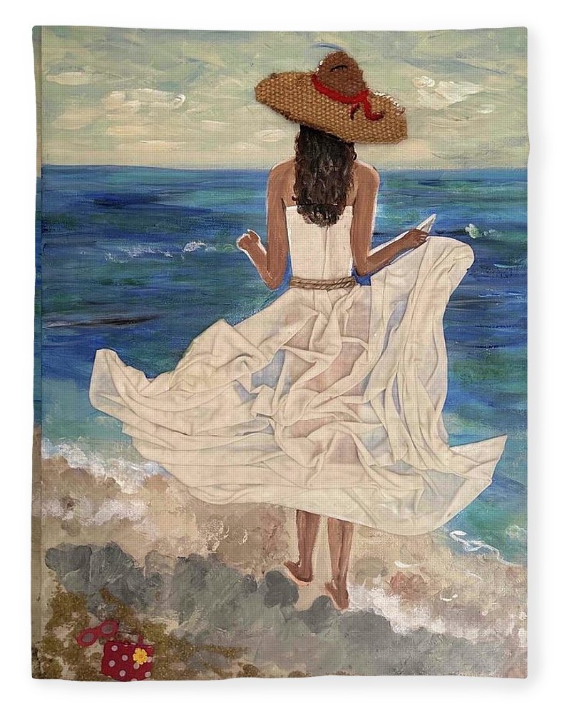 Women on Beach - Multimedia - Blanket